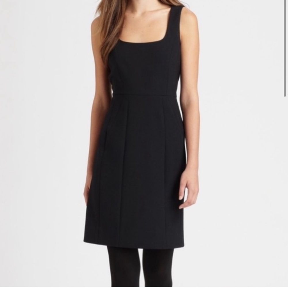tory burch azalea black dress.